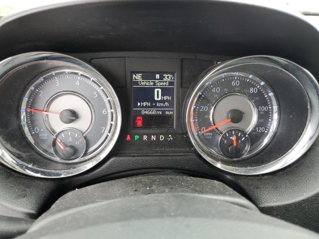 2C4RC1CG4CR137868 - 2012 CHRYSLER TOWN & COU TOURING L BLACK photo 9