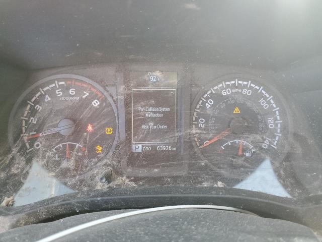 3TYRX5GNXNT052620 - 2022 TOYOTA TACOMA ACCESS CAB WHITE photo 9