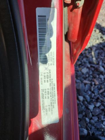 1C3CDZCB4CN153656 - 2012 DODGE AVENGER SXT RED photo 13