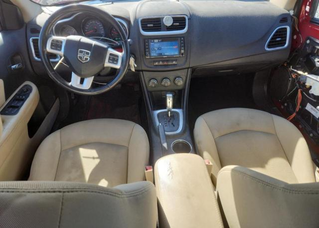 1C3CDZCB4CN153656 - 2012 DODGE AVENGER SXT RED photo 8