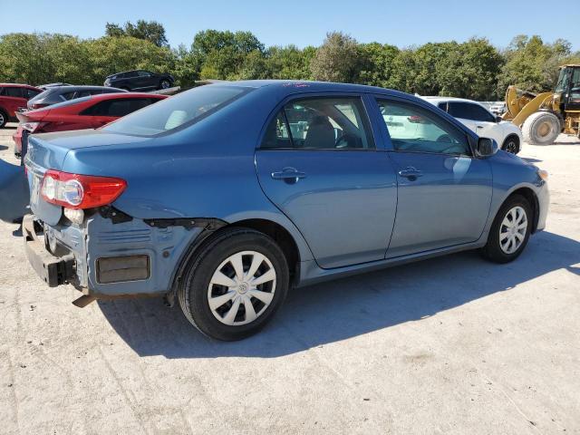 5YFBU4EE4DP186565 - 2013 TOYOTA COROLLA BASE أزرق صورة 3