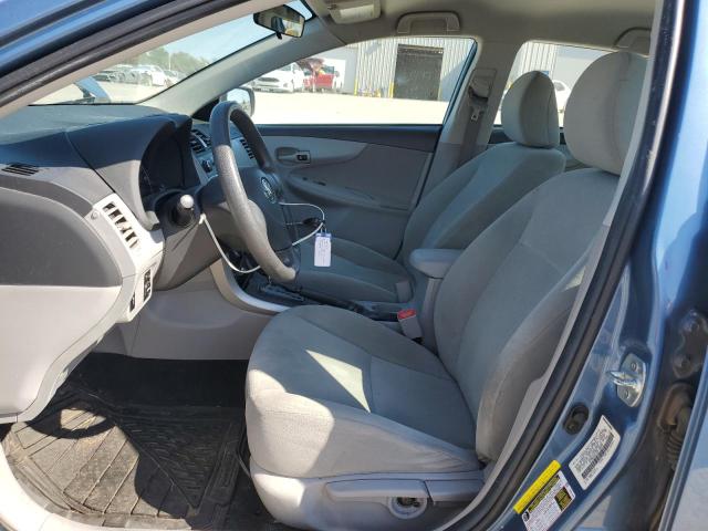 5YFBU4EE4DP186565 - 2013 TOYOTA COROLLA BASE أزرق صورة 7