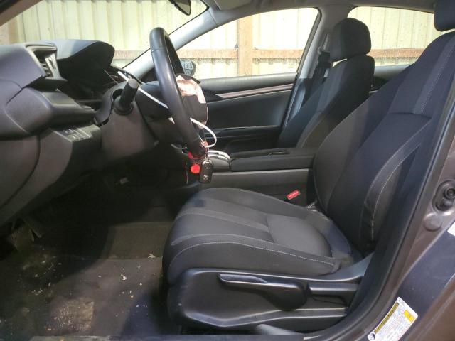 2HGFC2F65JH039156 - 2018 HONDA CIVIC LX GRAY photo 7
