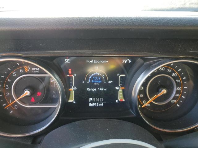 1C4HJXDG2LW206647 - 2020 JEEP WRANGLER U SPORT BLACK photo 9