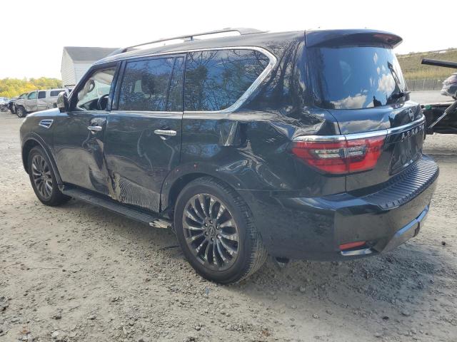 JN8AY2DB6P9835549 - 2023 NISSAN ARMADA PLATINUM Czarny zdjęcie 2