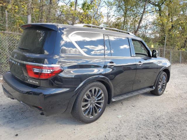 JN8AY2DB6P9835549 - 2023 NISSAN ARMADA PLATINUM Czarny zdjęcie 3
