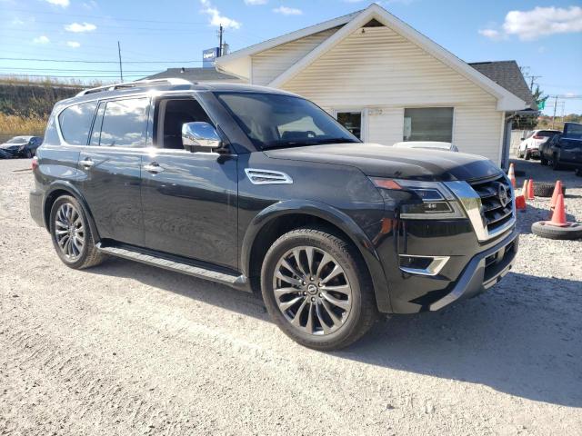 JN8AY2DB6P9835549 - 2023 NISSAN ARMADA PLATINUM Czarny zdjęcie 4