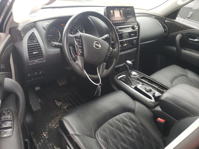 JN8AY2DB6P9835549 - 2023 NISSAN ARMADA PLATINUM Czarny zdjęcie 8