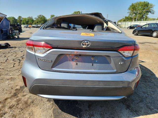 JTDEPMAE4MJ130317 - 2021 TOYOTA COROLLA LE BLUE photo 6