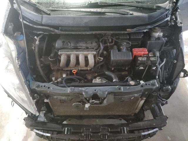 JHMGE8H36CS007023 - 2012 HONDA FIT BLACK photo 11