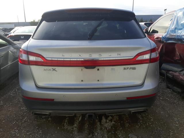 2LMTJ8LP8GBL38336 - 2016 LINCOLN MKX RESERVE SILVER photo 6