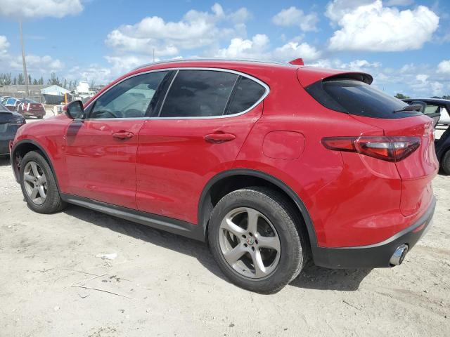 ZASPAJAN4M7C99993 - 2021 ALFA ROMEO STELVIO SPORT Czerwony zdjęcie 2