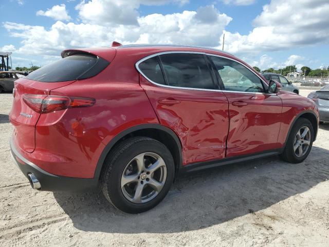 ZASPAJAN4M7C99993 - 2021 ALFA ROMEO STELVIO SPORT Czerwony zdjęcie 3