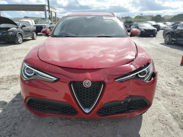 ZASPAJAN4M7C99993 - 2021 ALFA ROMEO STELVIO SPORT Czerwony zdjęcie 5