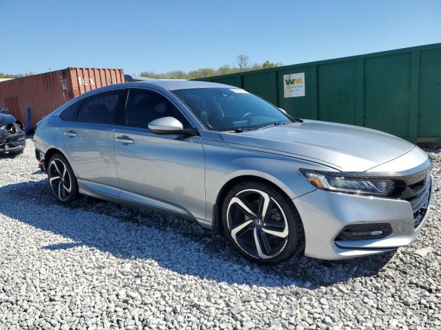 1HGCV1F38JA097323 - 2018 HONDA ACCORD SPORT SILVER photo 4