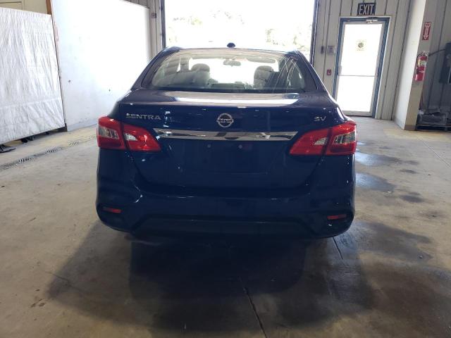 3N1AB7AP1KY337307 - 2019 NISSAN SENTRA S BLUE photo 6