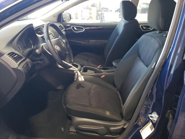 3N1AB7AP1KY337307 - 2019 NISSAN SENTRA S BLUE photo 7