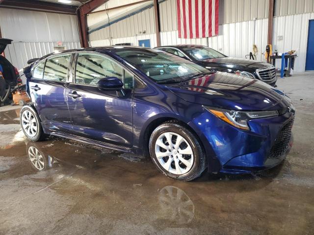 5YFEPRAE8LP058917 - 2020 TOYOTA COROLLA LE BLUE photo 4