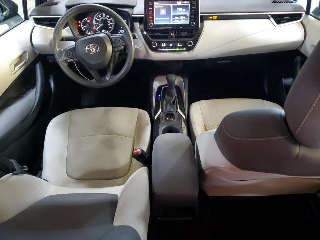 5YFEPRAE8LP058917 - 2020 TOYOTA COROLLA LE BLUE photo 8