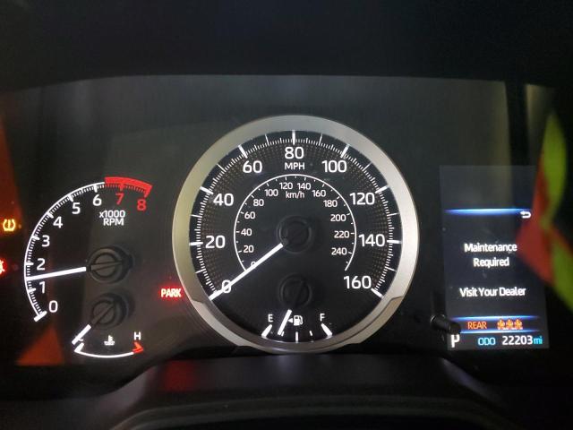 5YFEPRAE8LP058917 - 2020 TOYOTA COROLLA LE BLUE photo 9