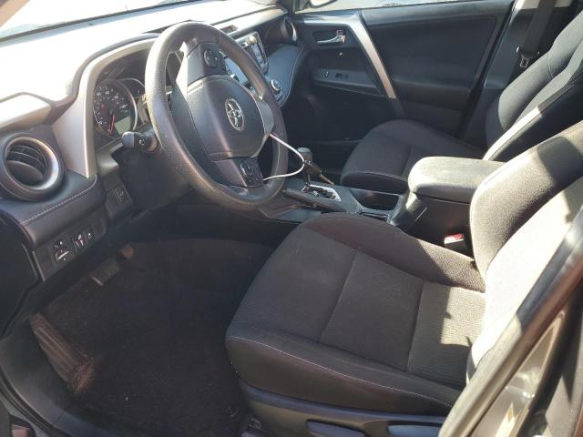 JTMWFREV8FJ048883 - 2015 TOYOTA RAV4 XLE GRAY photo 7