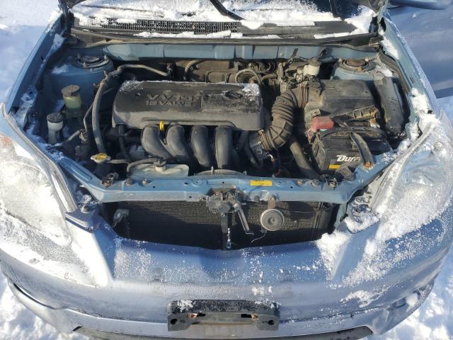 2T1KR32E76C614289 - 2006 TOYOTA COROLLA MA XR BLUE photo 11