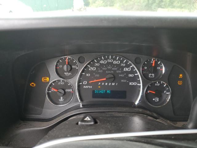 1GCWGFBA6B1102575 - 2011 CHEVROLET EXPRESS G2 WHITE photo 9