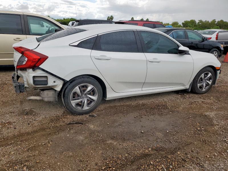 19XFC2F64LE022085 - 2020 HONDA CIVIC LX WHITE photo 3