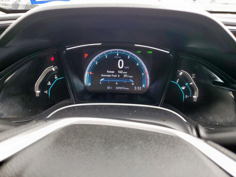 19XFC2F64LE022085 - 2020 HONDA CIVIC LX WHITE photo 9