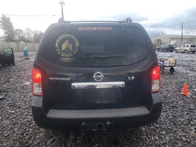 5N1BR18BX8C622606 - 2008 NISSAN PATHFINDER LE შავი ფოტო 6