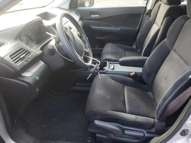 5J6RM4H58CL020058 - 2012 HONDA CR-V EX SILVER photo 7