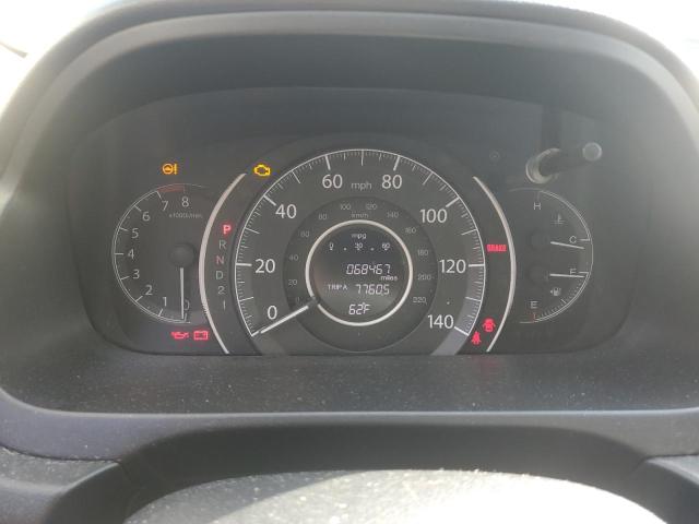 5J6RM4H58CL020058 - 2012 HONDA CR-V EX SILVER photo 9