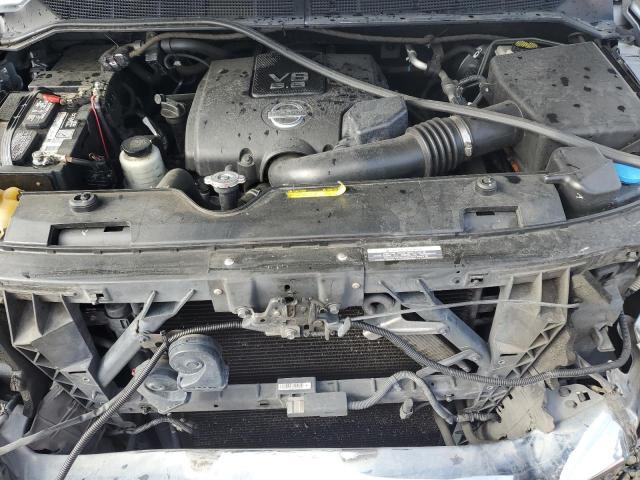 1N6AA0EDXCN322310 - 2012 NISSAN TITAN S Silber Foto 11