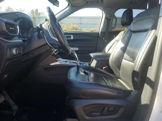 1FMSK8DH4MGA69090 - 2021 FORD EXPLORER XLT WHITE photo 7