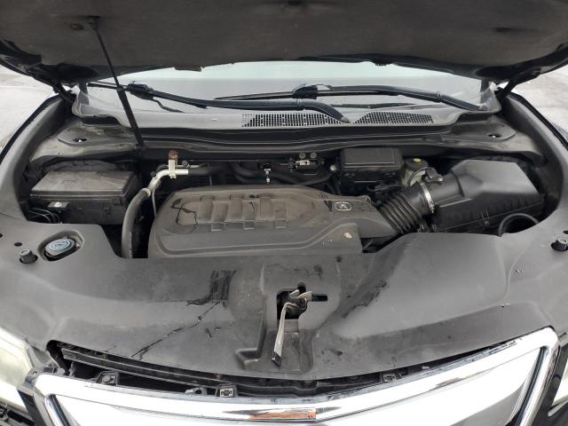 5FRYD4H63FB004754 - 2015 ACURA MDX TECHNOLOGY შავი ფოტო 12