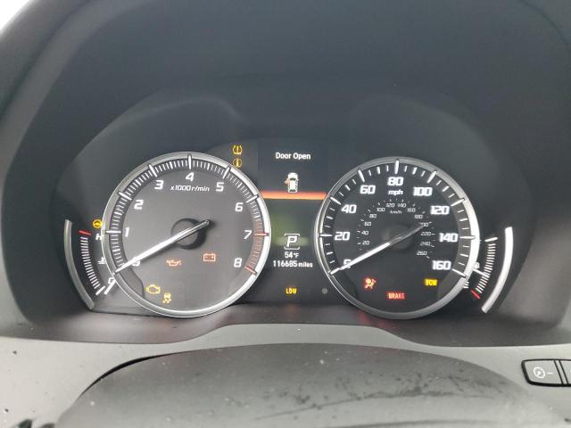 5FRYD4H63FB004754 - 2015 ACURA MDX TECHNOLOGY შავი ფოტო 9