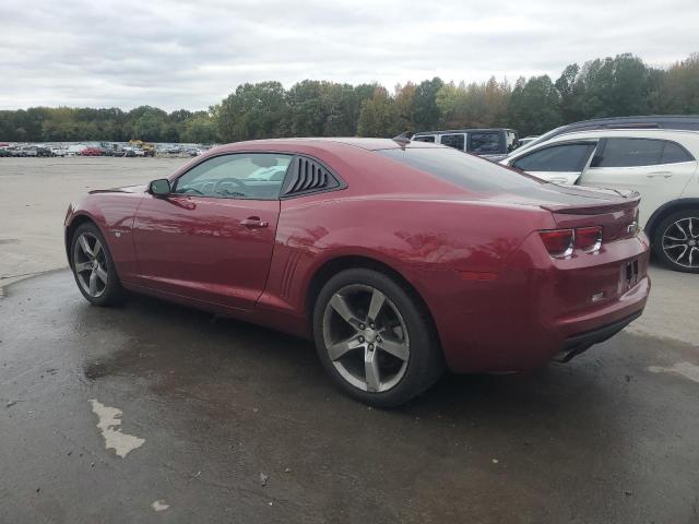 2G1FC1ED9B9119766 - 2011 CHEVROLET CAMARO LT BURGUNDY photo 2