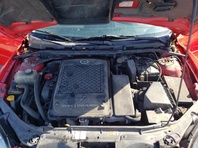 JM1BK34L881809745 - 2008 MAZDA SPEED 3 RED photo 12