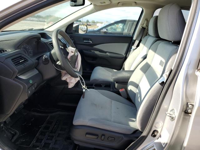 2HKRM4H54GH640017 - 2016 HONDA CR-V EX SILVER photo 7