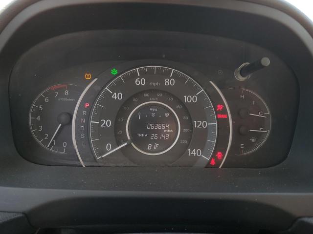 2HKRM4H54GH640017 - 2016 HONDA CR-V EX SILVER photo 9