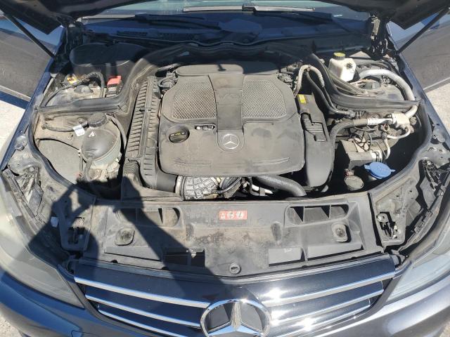WDDGF8AB9EG197282 - 2014 MERCEDES-BENZ C 300 4MATIC GRAY photo 11