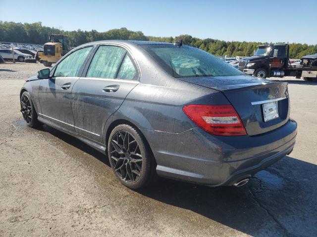 WDDGF8AB9EG197282 - 2014 MERCEDES-BENZ C 300 4MATIC GRAY photo 2
