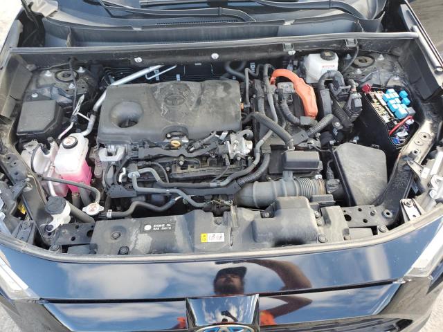 4T3RWRFV7NU071325 - 2022 TOYOTA RAV4 XLE Schwarz Foto 12