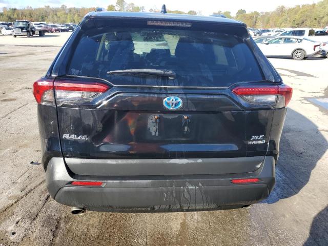 4T3RWRFV7NU071325 - 2022 TOYOTA RAV4 XLE Schwarz Foto 6