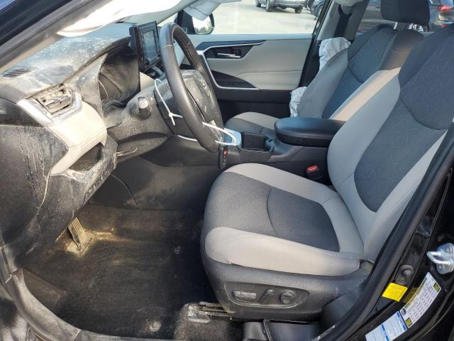 4T3RWRFV7NU071325 - 2022 TOYOTA RAV4 XLE Schwarz Foto 7