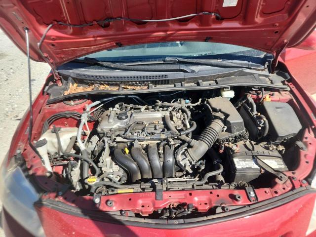 JTDBL40E699028140 - 2009 TOYOTA COROLLA BASE წითელი ფოტო 11