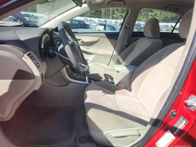 JTDBL40E699028140 - 2009 TOYOTA COROLLA BASE წითელი ფოტო 7