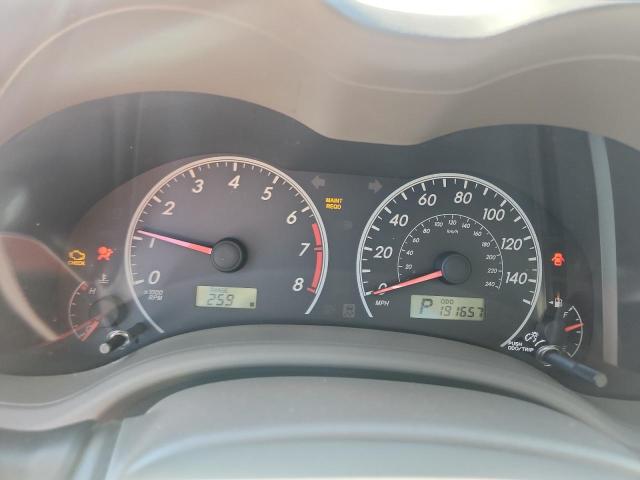 JTDBL40E699028140 - 2009 TOYOTA COROLLA BASE წითელი ფოტო 9