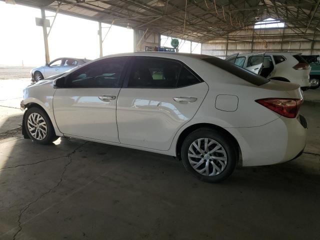 2T1BURHE9JC969322 - 2018 TOYOTA COROLLA L WHITE photo 2