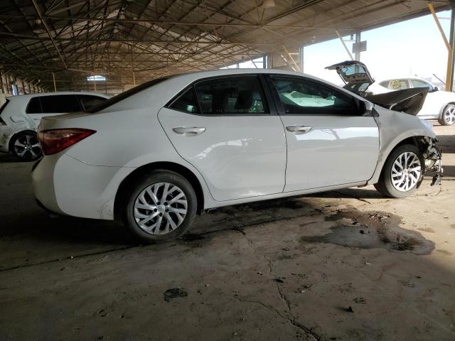 2T1BURHE9JC969322 - 2018 TOYOTA COROLLA L WHITE photo 3
